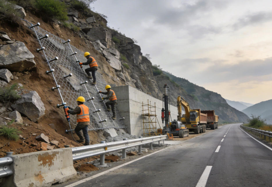 深圳公路道路护坡